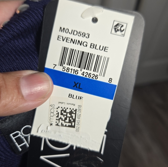 Rosie Harlow Blue Knit Long Sleeve Sweater Dress NWT Studded - Picture 5 of 13